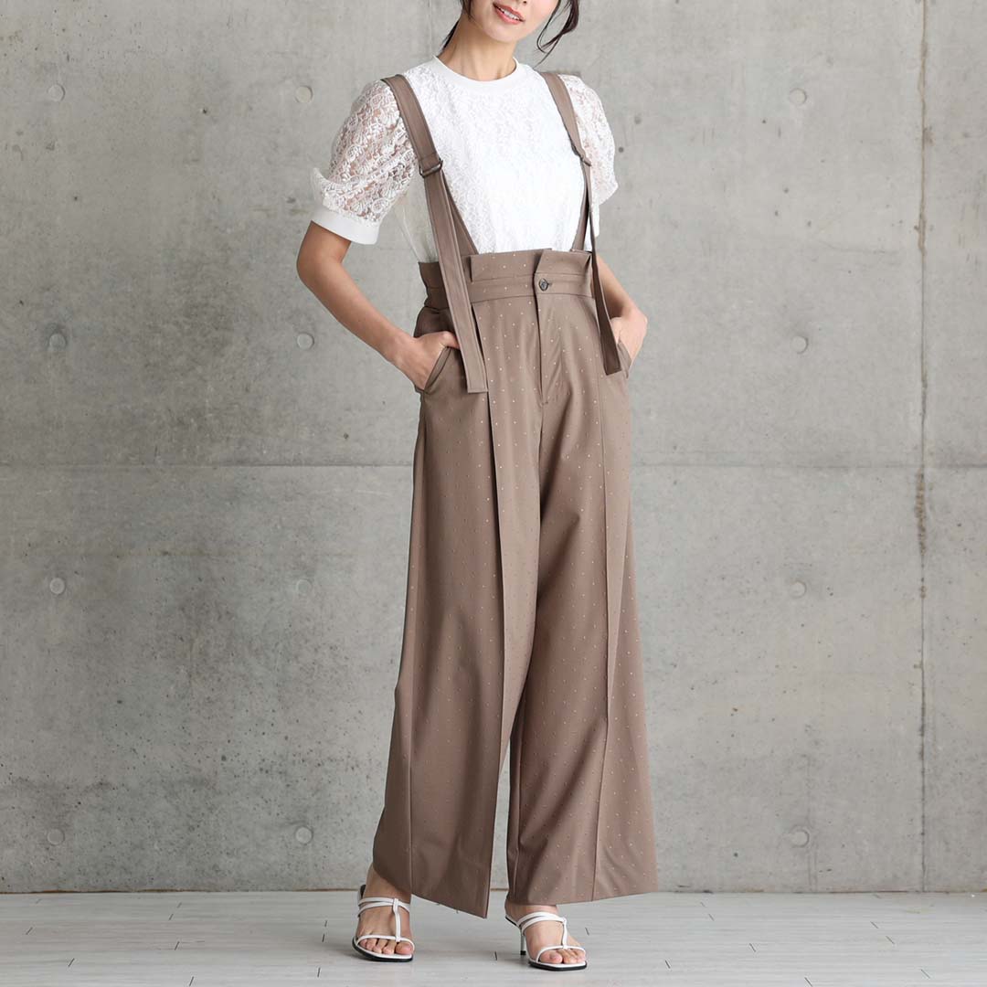 2月中旬～下旬お届け予定『Stella dot』 Suspenders pants 【全3色】の画像