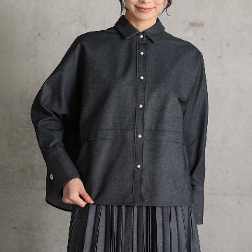 2月中旬～下旬お届け予定Cuff links Shirts『Dolman Sleeve Shirts』 【全3色】の画像