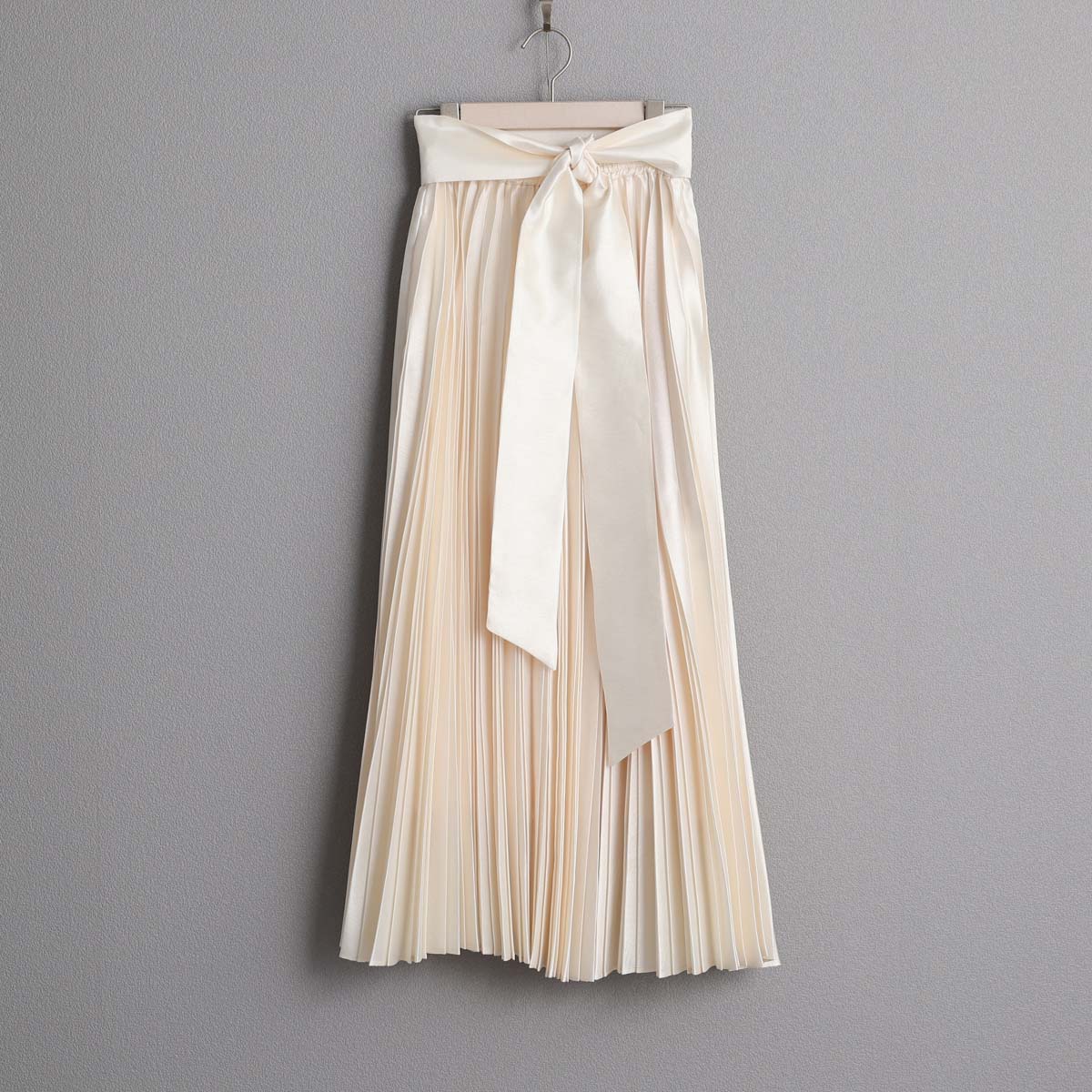 2月中旬～下旬お届け予定 『Inflexion pleats』 Long skirt 【全4色】の画像