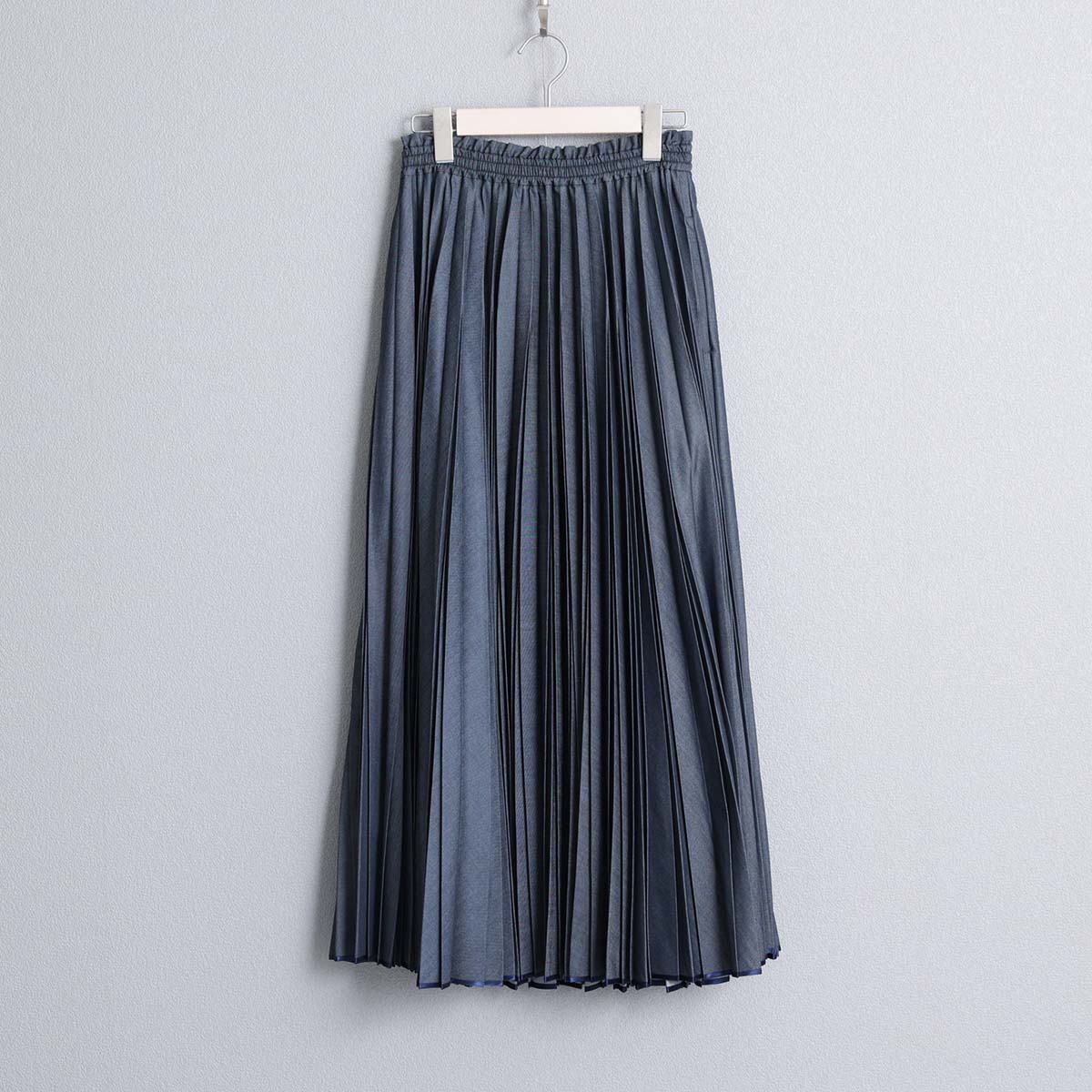 2月中旬～下旬お届け予定 『Inflexion pleats』 Long skirt 【全4色】の画像