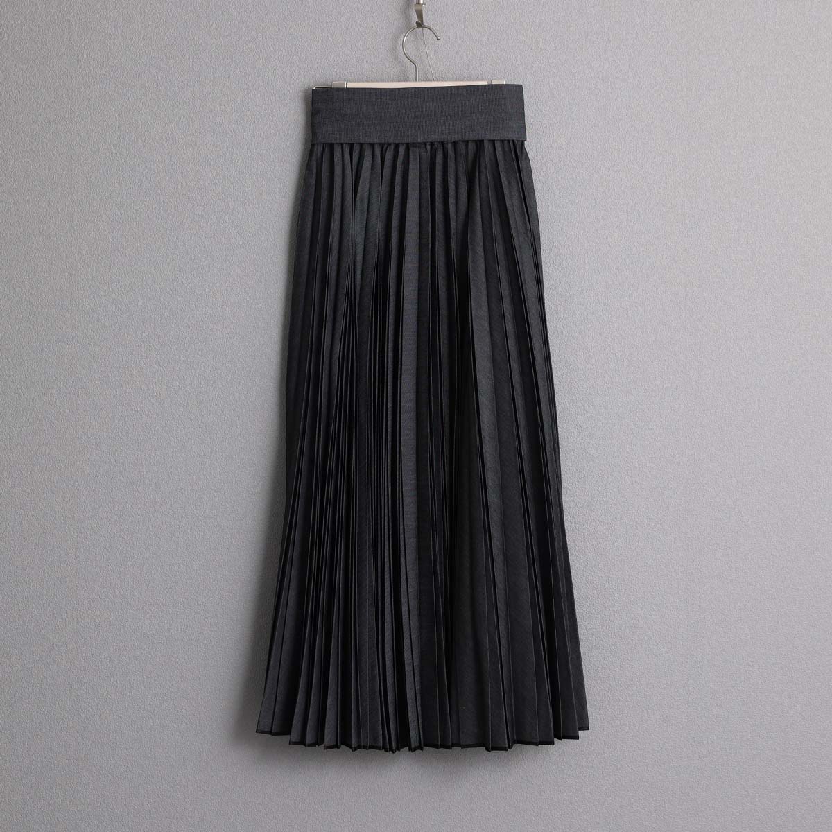 2月中旬～下旬お届け予定 『Inflexion pleats』 Long skirt 【全4色】の画像