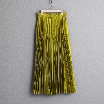 2月中旬～下旬お届け予定 『Inflexion pleats』 Long skirt 【全4色】の画像