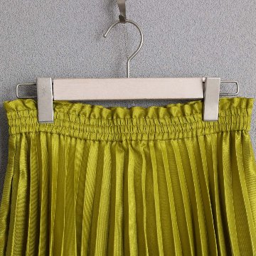 2月中旬～下旬お届け予定 『Inflexion pleats』 Long skirt 【全4色】の画像