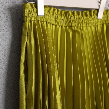 2月中旬～下旬お届け予定 『Inflexion pleats』 Long skirt 【全4色】の画像