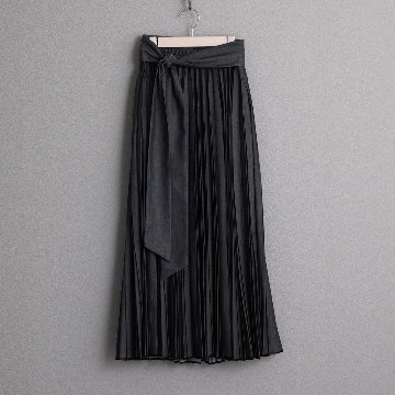 2月中旬～下旬お届け予定 『Inflexion pleats』 Long skirt 【全4色】の画像