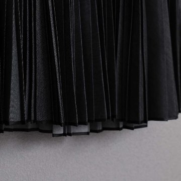 2月中旬～下旬お届け予定 『Inflexion pleats』 Long skirt 【全4色】の画像