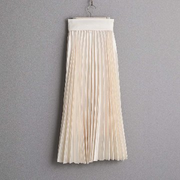 2月中旬～下旬お届け予定 『Inflexion pleats』 Long skirt 【全4色】の画像