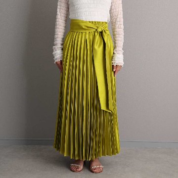 2月中旬～下旬お届け予定 『Inflexion pleats』 Long skirt 【全4色】の画像