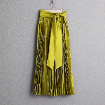 2月中旬～下旬お届け予定 『Inflexion pleats』 Long skirt 【全4色】の画像