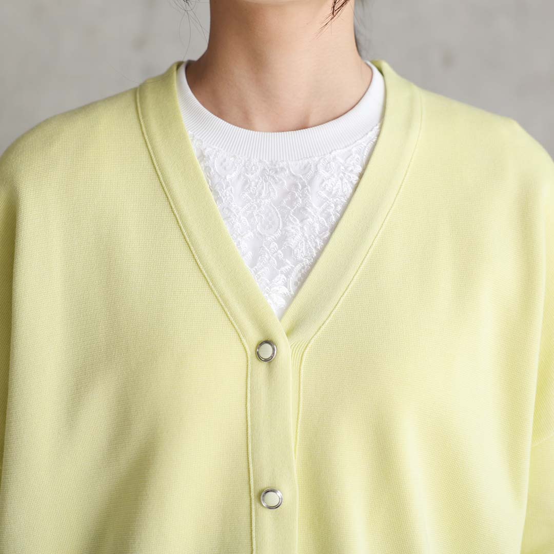 2月中旬~下旬お届け予定『Moist knit』 Cardigan【全5色】の画像