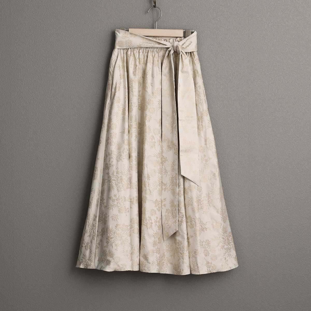 3月中旬-下旬お届け予定『Mary jacquard 』 Flare skirt 【全3色】の画像