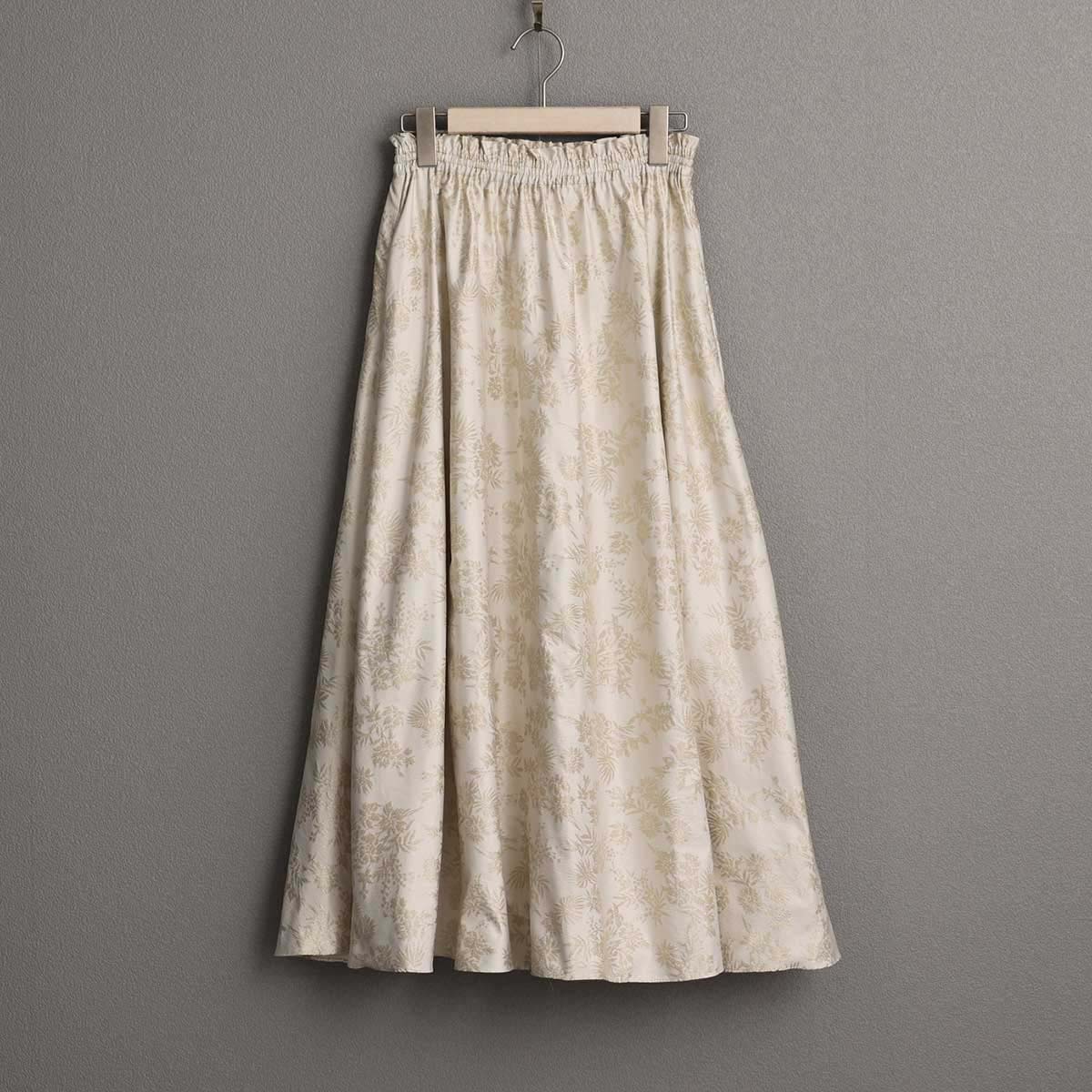 3月中旬-下旬お届け予定『Mary jacquard 』 Flare skirt 【全3色】の画像