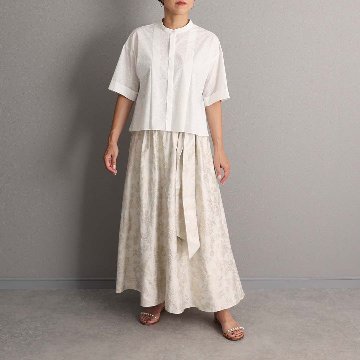 3月中旬-下旬お届け予定『Mary jacquard 』 Flare skirt 【全3色】の画像