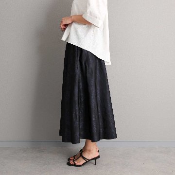 3月中旬-下旬お届け予定『Mary jacquard 』 Flare skirt 【全3色】の画像