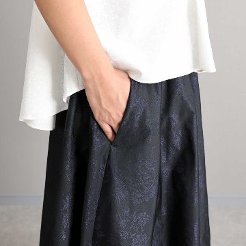 3月中旬-下旬お届け予定『Mary jacquard 』 Flare skirt 【全3色】の画像