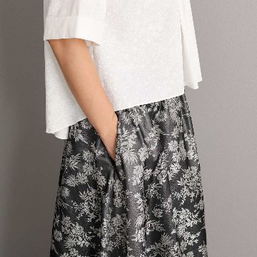 3月中旬-下旬お届け予定『Mary jacquard 』 Flare skirt 【全3色】の画像