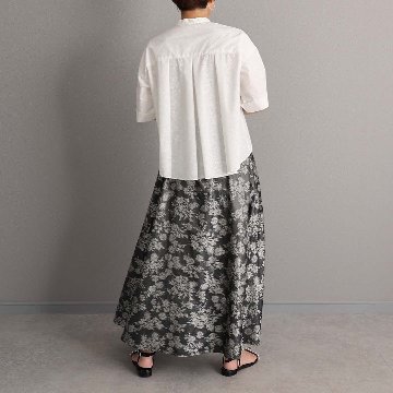 3月中旬-下旬お届け予定『Mary jacquard 』 Flare skirt 【全3色】の画像