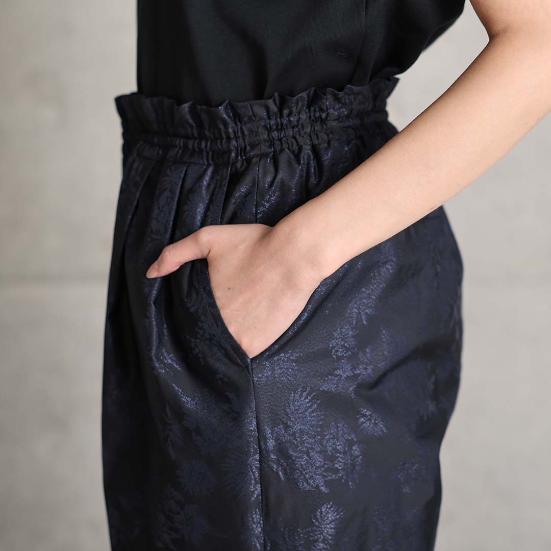 3月中旬～下旬『Mary jacquard』 Easy pants 【全3色】の画像