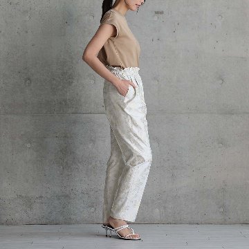 3月中旬～下旬『Mary jacquard』 Easy pants 【全3色】の画像