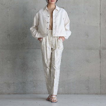 3月中旬～下旬『Mary jacquard』 Easy pants 【全3色】の画像