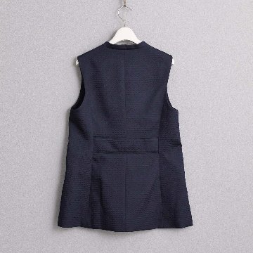 3月中旬-下旬お届け予定『Stella matelasse』 Short gilet【全3色】の画像