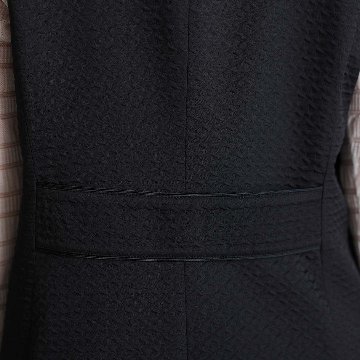 3月中旬-下旬お届け予定『Stella matelasse』 Short gilet【全3色】の画像