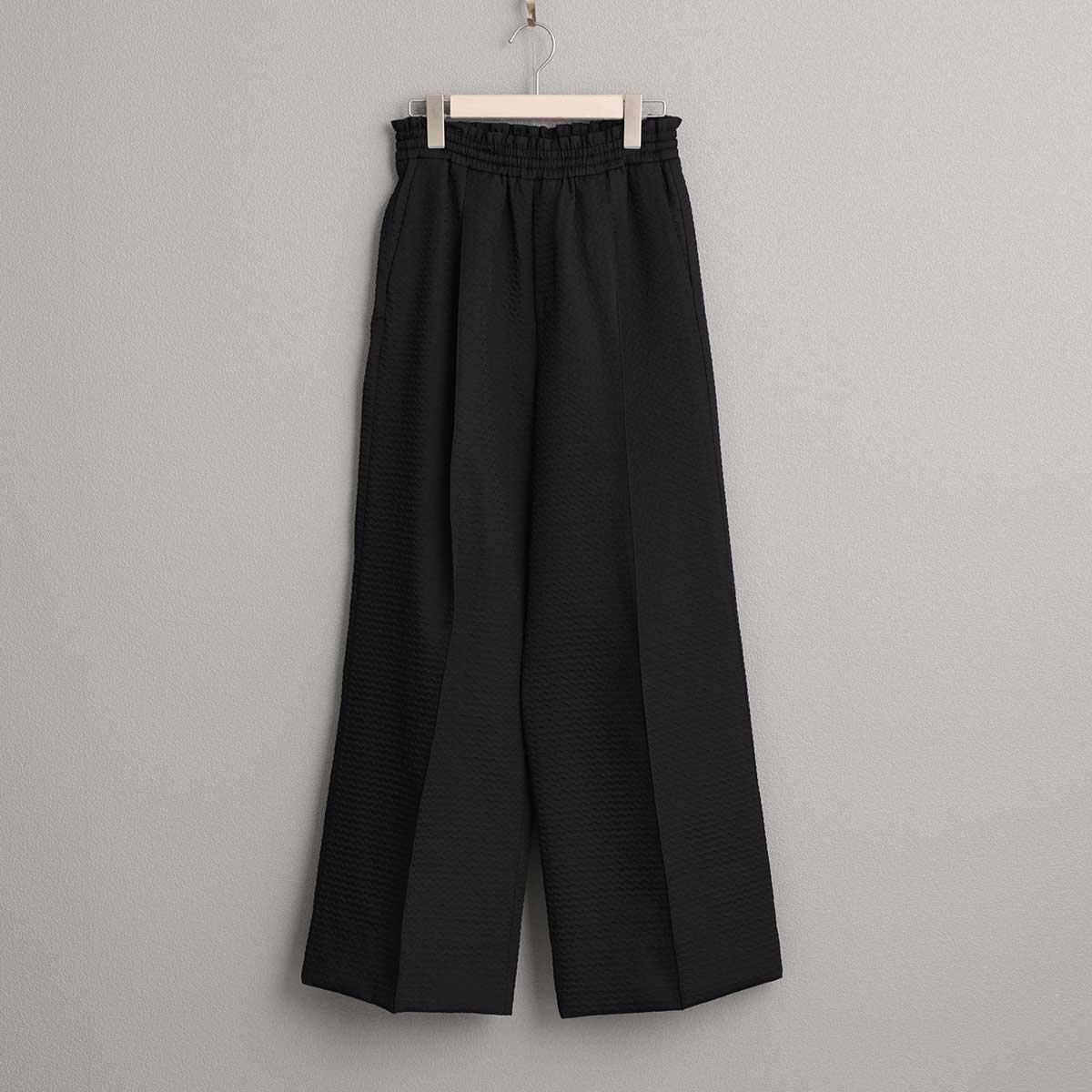 3月中旬～下旬お届け予定『Stella matelasse』 Easy wide pants 【全3色】の画像