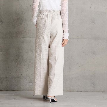 3月中旬～下旬お届け予定『Stella matelasse』 Easy wide pants 【全3色】の画像