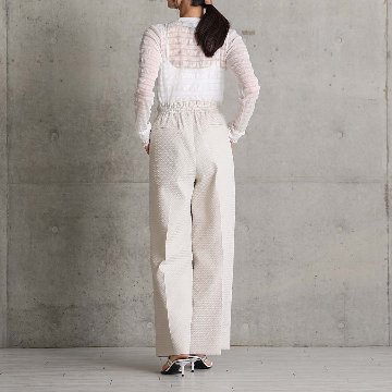 3月中旬～下旬お届け予定『Stella matelasse』 Easy wide pants 【全3色】の画像