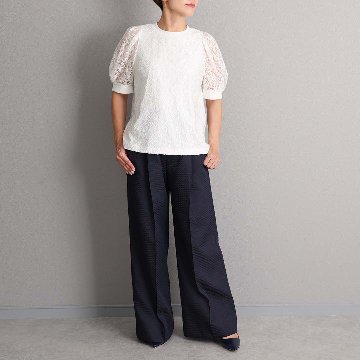 3月中旬～下旬お届け予定『Stella matelasse』 Easy wide pants 【全3色】の画像