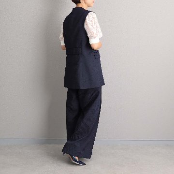 3月中旬～下旬お届け予定『Stella matelasse』 Easy wide pants 【全3色】の画像