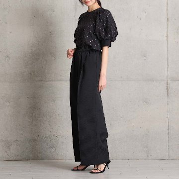 3月中旬～下旬お届け予定『Stella matelasse』 Easy wide pants 【全3色】の画像