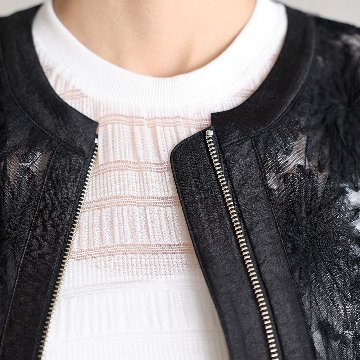 3月中旬～下旬お届け予定『Couturière』Bomber jacket 【全2色】の画像