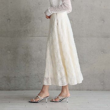 3月中旬-下旬お届け予定『Couturière』 Flare skirt【全2色】の画像