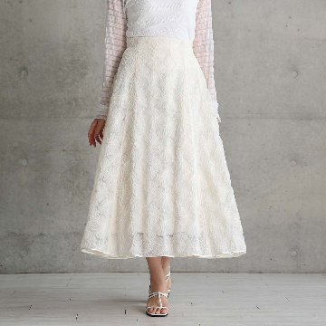 3月中旬-下旬お届け予定『Couturière』 Flare skirt【全2色】の画像