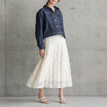 3月中旬-下旬お届け予定『Couturière』 Flare skirt【全2色】の画像