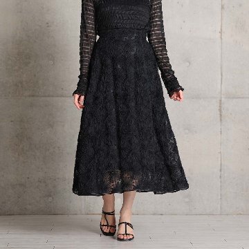 3月中旬-下旬お届け予定『Couturière』 Flare skirt【全2色】の画像