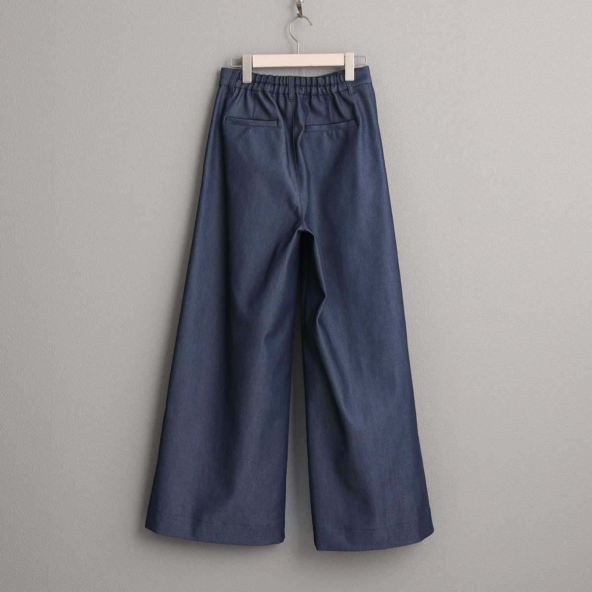 3月中旬～下旬お届け予定『Dress Denim』 Tuck pants 【全3色】の画像