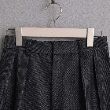 3月中旬～下旬お届け予定『Dress Denim』 Tuck pants 【全3色】の画像