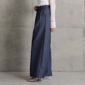 3月中旬～下旬お届け予定『Dress Denim』 Tuck pants 【全3色】の画像