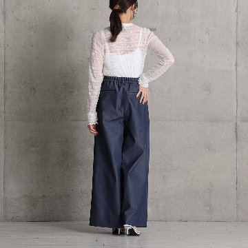 3月中旬～下旬お届け予定『Dress Denim』 Tuck pants 【全3色】の画像