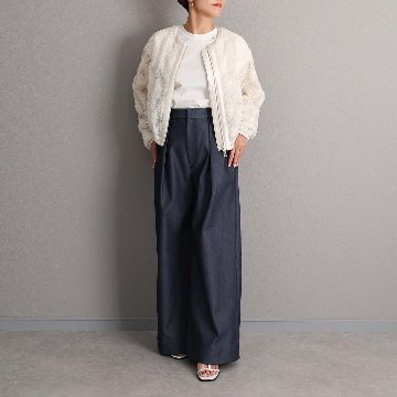 3月中旬～下旬お届け予定『Dress Denim』 Tuck pants 【全3色】の画像