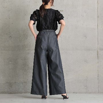 3月中旬～下旬お届け予定『Dress Denim』 Tuck pants 【全3色】の画像