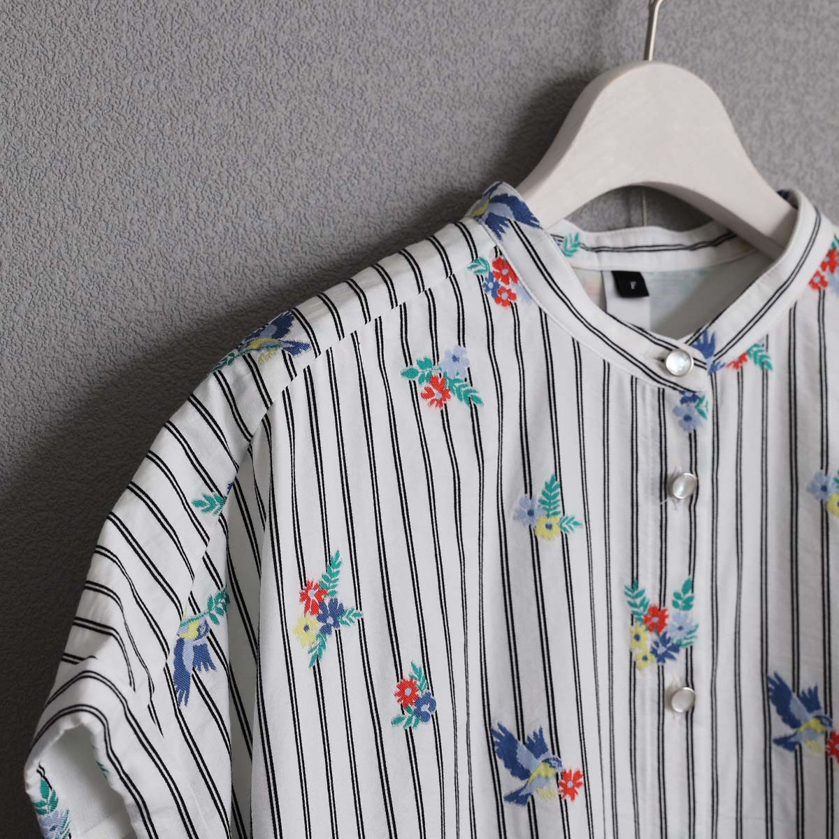 4月中旬～下旬『Robin stripe』 Long shirts 【全3色】の画像