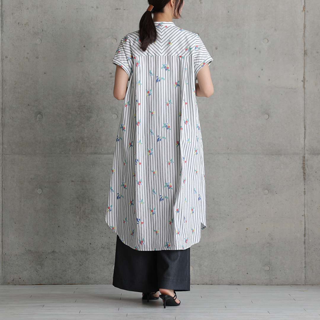 4月中旬～下旬『Robin stripe』 Long shirts 【全3色】の画像