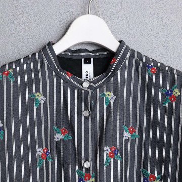 4月中旬～下旬『Robin stripe』 Long shirts 【全3色】の画像