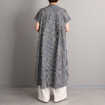 4月中旬～下旬『Robin stripe』 Long shirts 【全3色】の画像