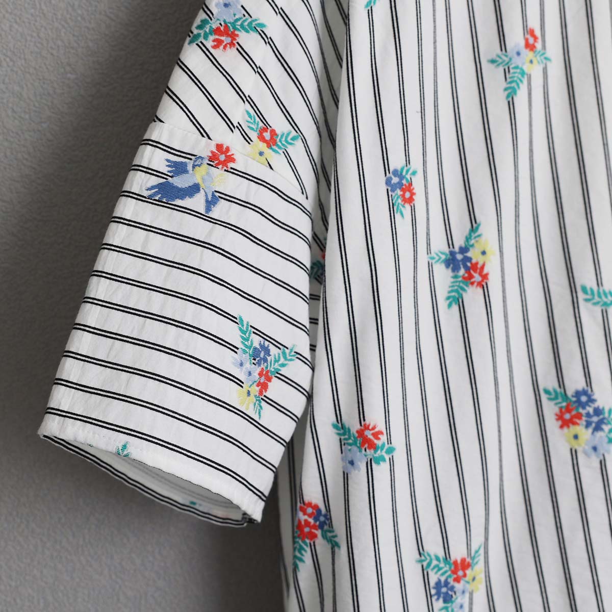 4月中旬～下旬お届け予定『Robin stripe』 Relax shirts【全3色】の画像