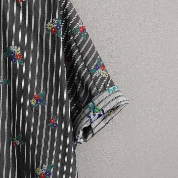 4月中旬～下旬お届け予定『Robin stripe』 Relax shirts【全3色】の画像