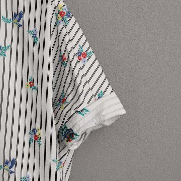 4月中旬～下旬お届け予定『Robin stripe』 Relax shirts【全3色】の画像